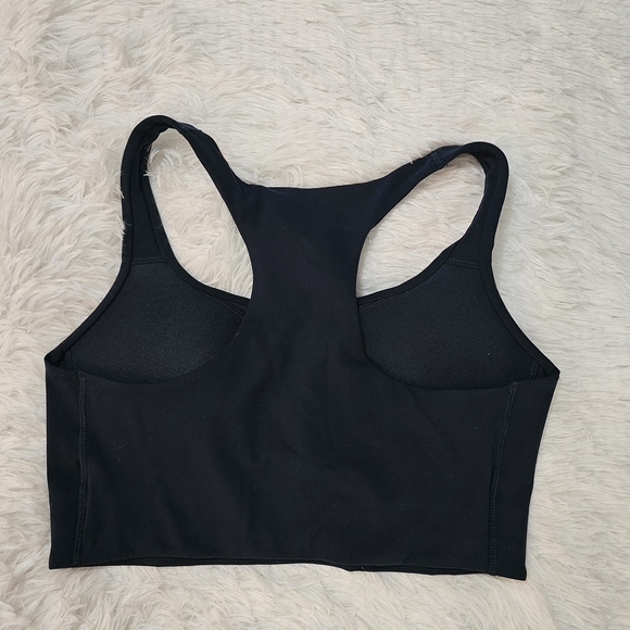 Jockey Women's Classic Navy Blue Crop Top Bra Padded Size M - Picture 3 of 9